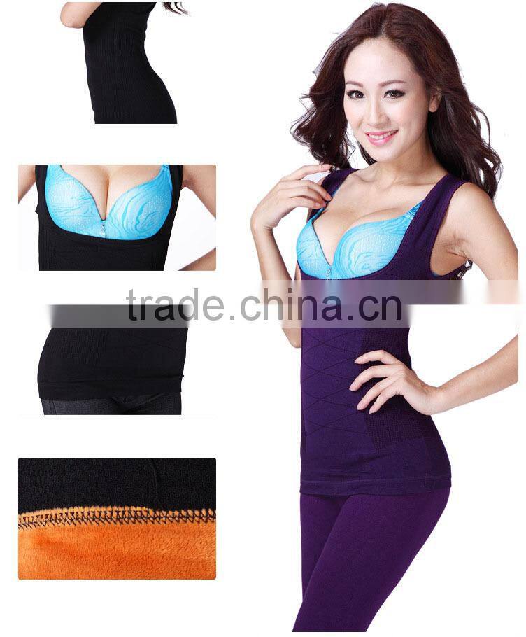 new seamless body shaper underwear polyester spandex slim body shaper suit for women