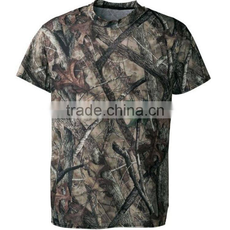 Hot sale military t shirts/camouflage t shirt,cheap wholesale camo t shirts