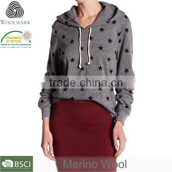 Professional china factory wholesale slim fit sweatshirt women