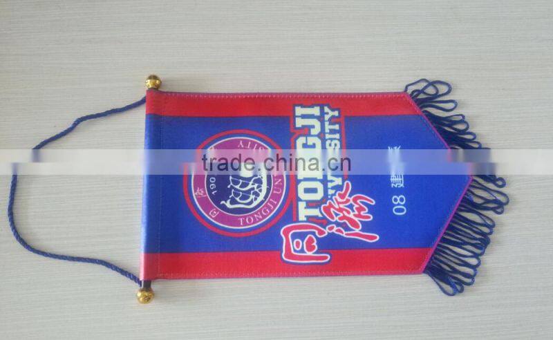 polyester hanging pennant