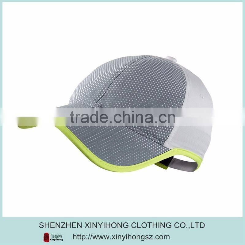 100% cotton golf caps/running caps with customized embroidery logo