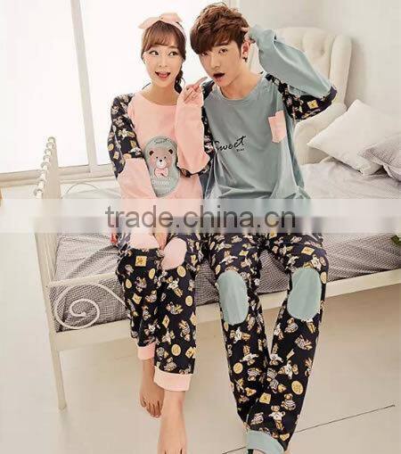 2015 wholesale adult couples pajama