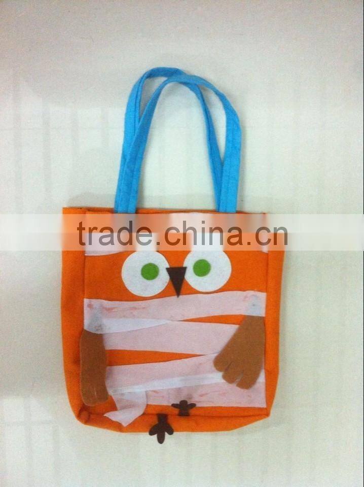 Wholesale Halloween Promotion Non-woven Custom Candy Bag