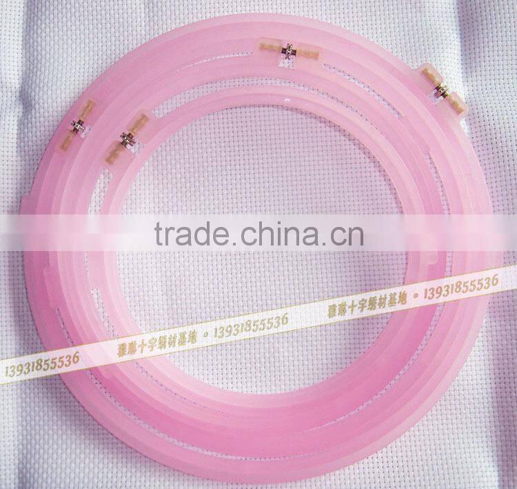 Crystal embroidered collar diameter27cm embroidered hoop for tool