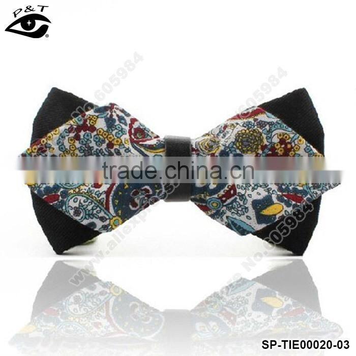 Classic tie Men's fashion wedding dress bow tie neck tie silk pure handmade