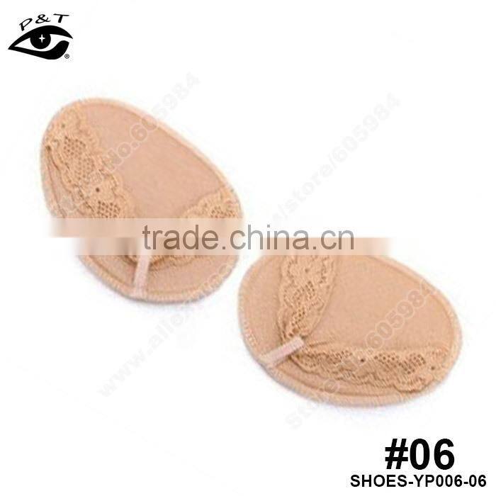 Soft lace shoe pads for high heel shoes lady shoes accessories