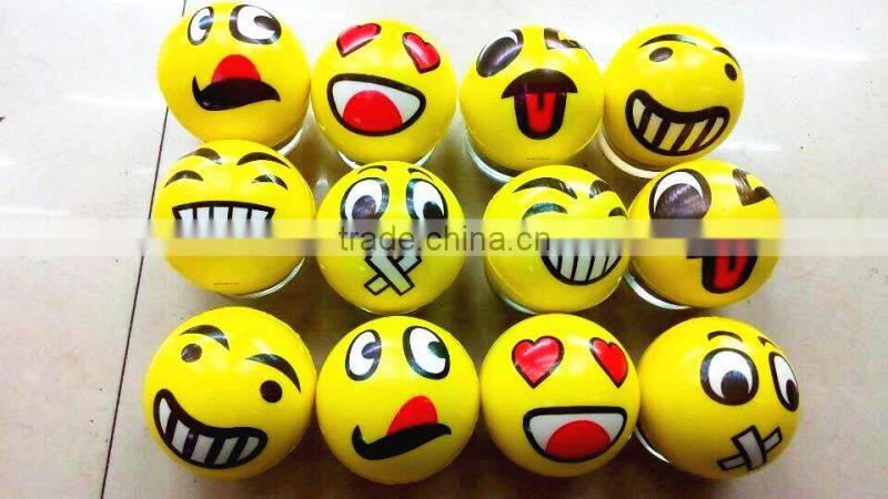 6.3cm PU stress ball printing ladybird beetle ladybird PU ball