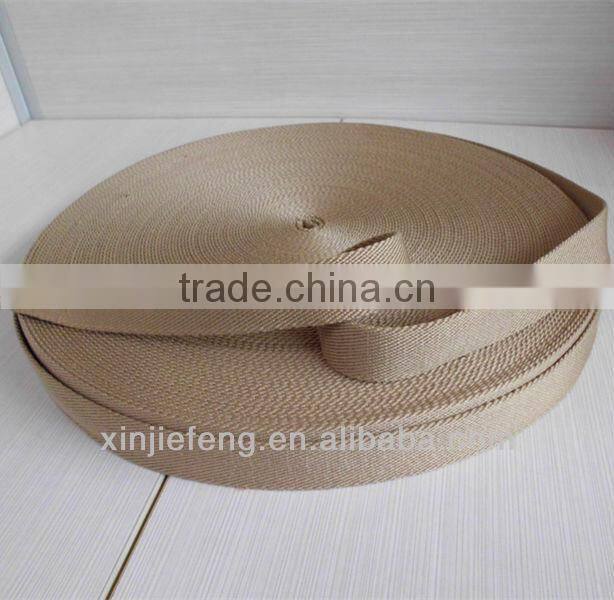 Woven cotton twill webbing tape