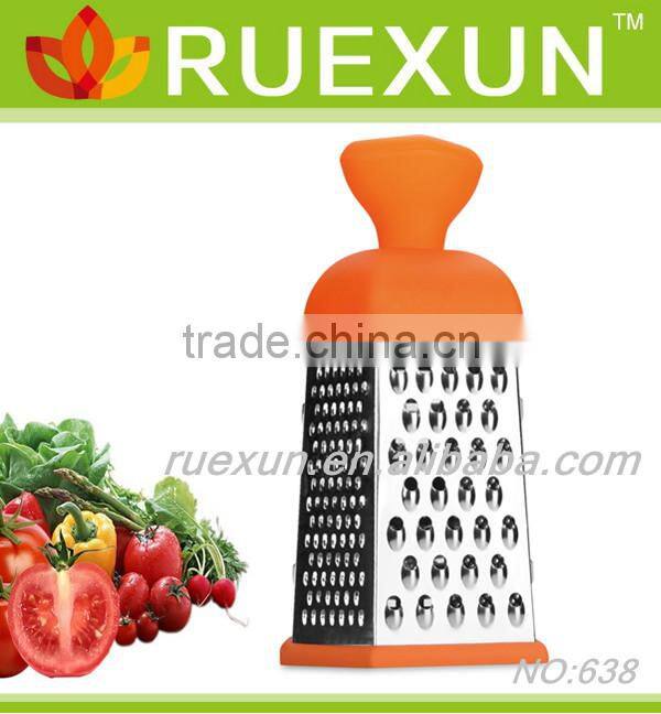 stainless steel 6 side vegetable grater, kitchen grater factory