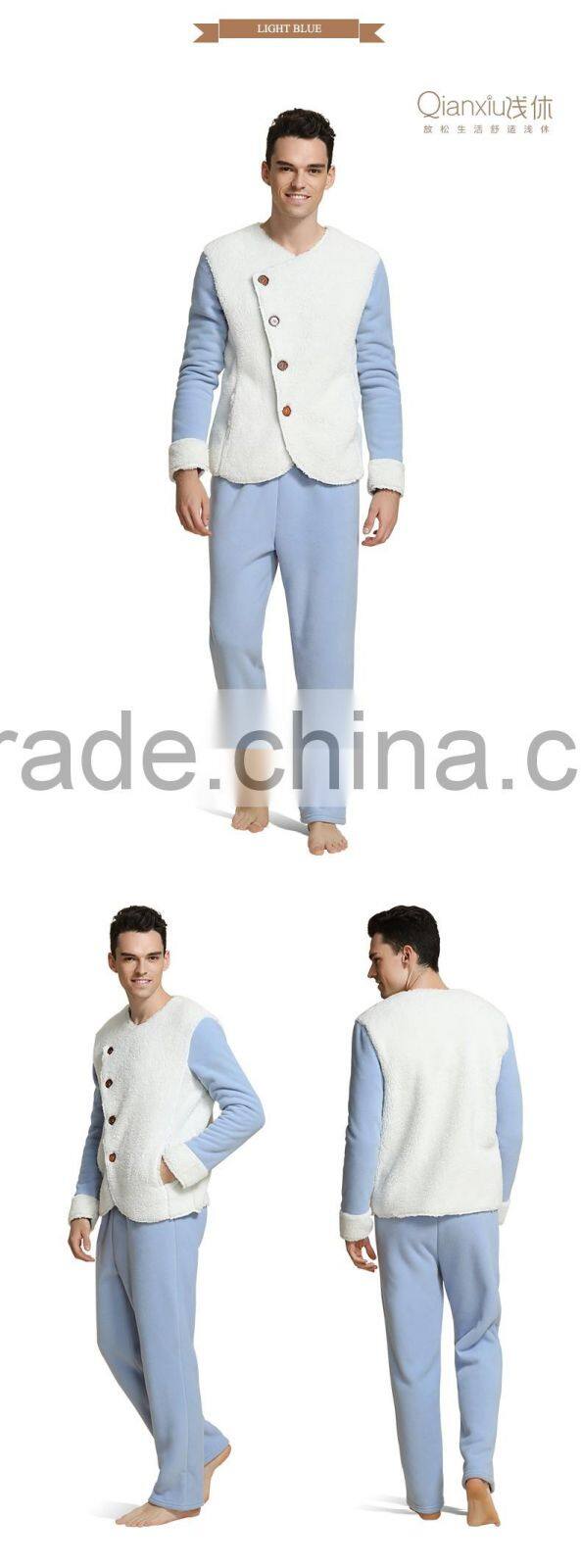 Best price custom Qianxiu high quality cheap adult men's nighty