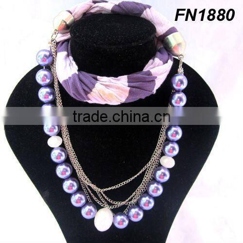 Factory wholesale jewelery large beads for scarf