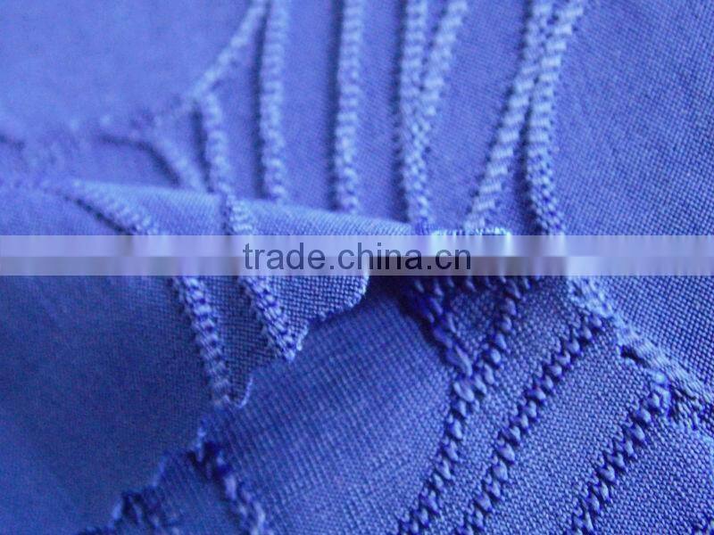 2014 100% polyester jacquard knitting fabric with spandex for dress