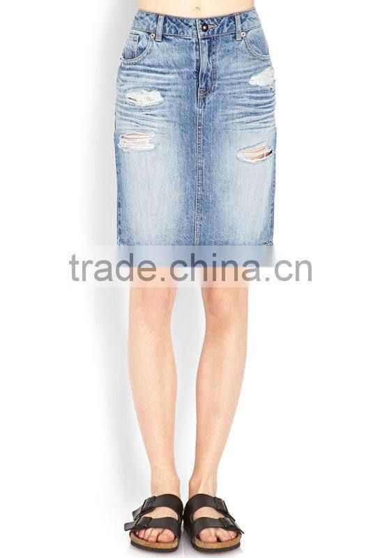 hot selling wholesale cheap denim skirt women denim skirts