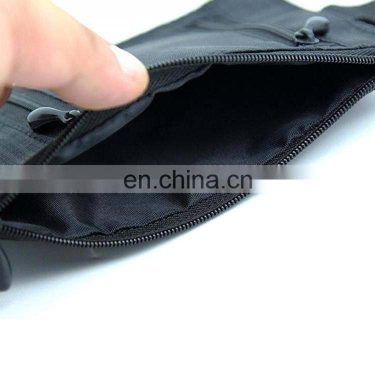 Admirable Passport Holder Hidden Belt Wallet RFID Protection