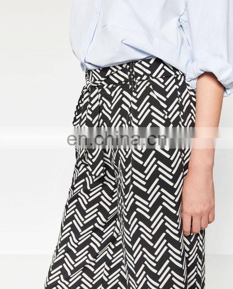 New design casual ruffle pants 2016