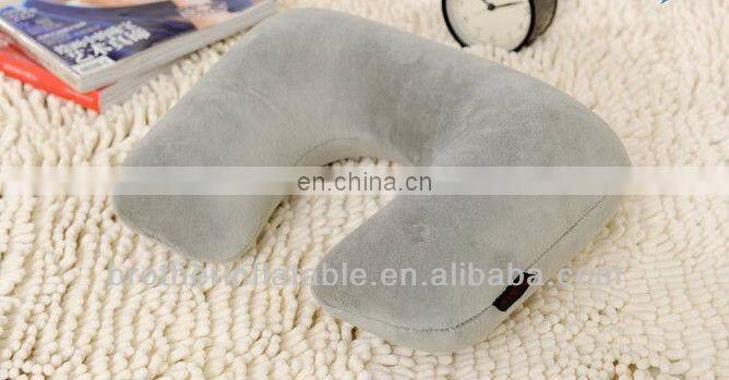 Comfortable travelling inflatable neck pillow