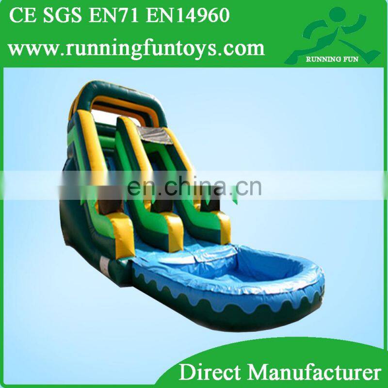 giant inflatable slides for kids,inflatable pool slide game, dry inflatable slides RF64