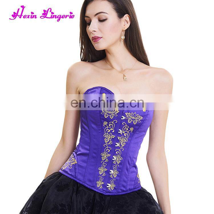 Women Sexy 10 Fish Boned Training Palace Halloween Best Waist Training Corset