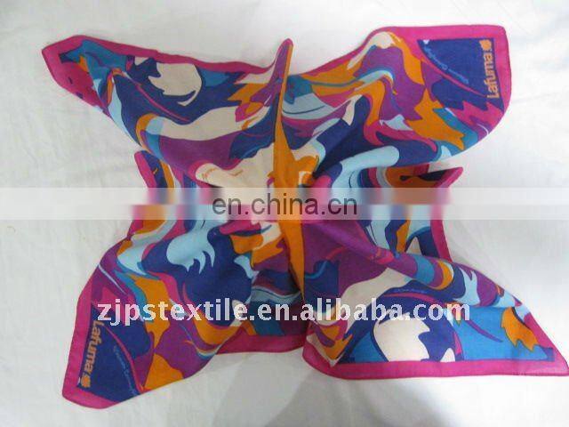 Newest high quality 100% cotton solid handkerchiefs for gentlemen