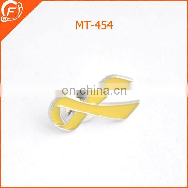 fashion gold metal brooch rhinestone with chain