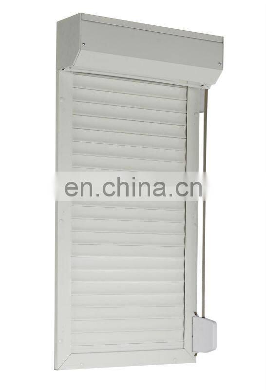 rain protection aluminum roller shutter for windows