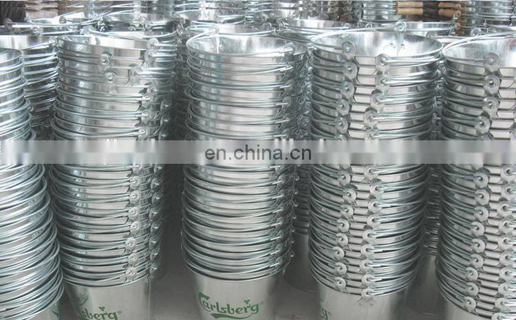 Wholesale cheap large metal ice bucket with bottle opener