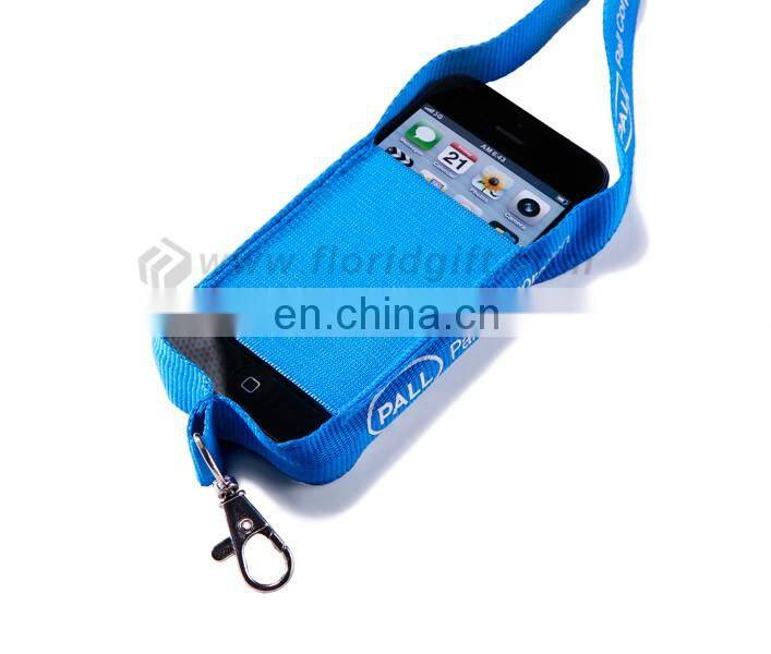 Wholesale custom mobile strap/cell phone neck lanyard for promotion