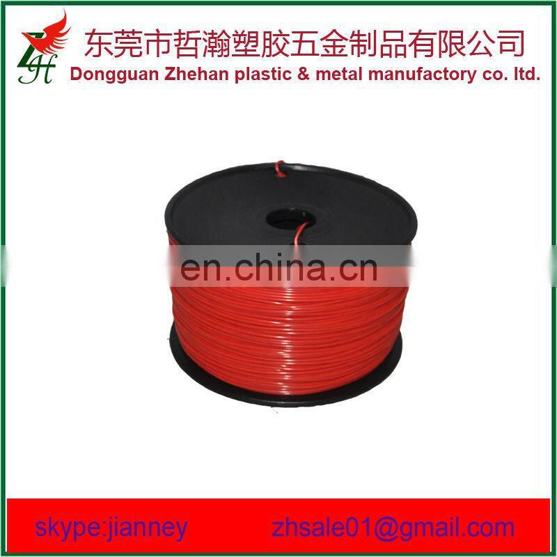 1.75mm empty plastic spool resin POM 3d printer filament extruder machine for 3d printing