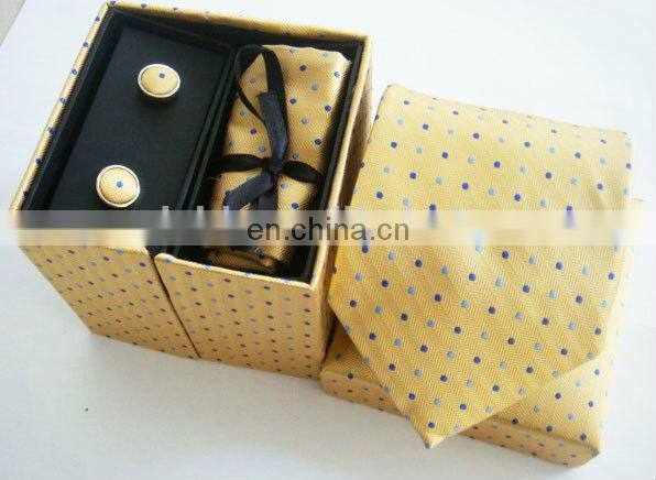 Classical Pasley Design Silk Ties Handkerchief Cufflinks Mens Gifts Sets