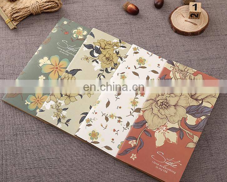 Color Floral Crush Travelers' Notepad Set 4/Pkg