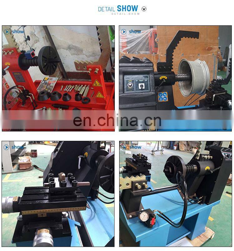 ARS26 Alloy Wheel Rim Straightening Machine wheel can be repaired quickly