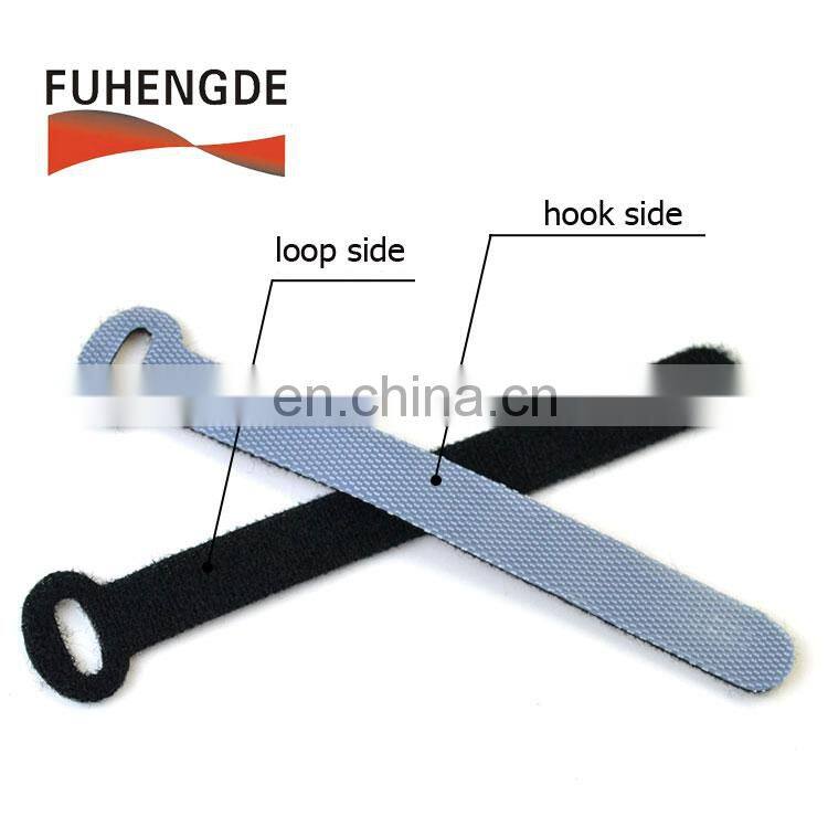 Best quality hook loop binding ties fasteners holder cable tie