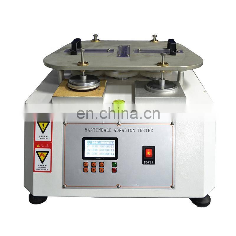 Martindale Abrasion Tester,abrasion and pilling tester martindale,martindale textile abrasion and pilling machine