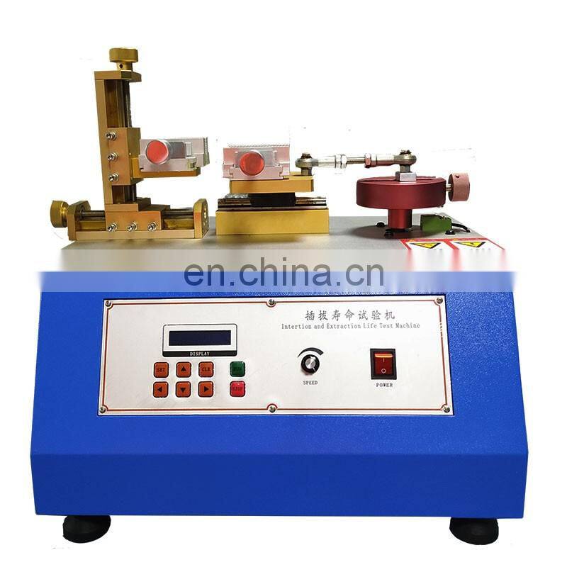 Economic and reliable equipment keyboard buttons plastic button life test instrument