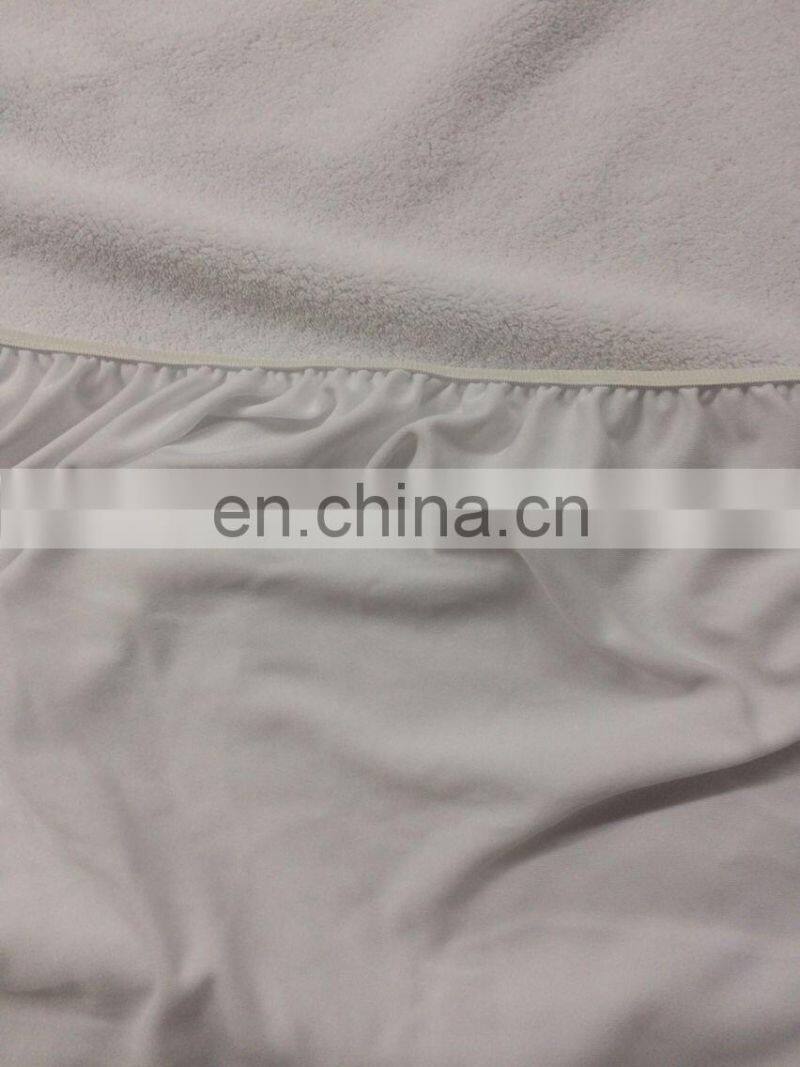 coral fleece mattress topper microfiber filling /mattress protect/mattress cover