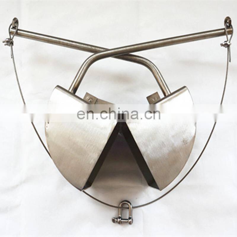 Mud sludge sediment grab sampler in  lake bottom,Van Veen grab sediment sampler