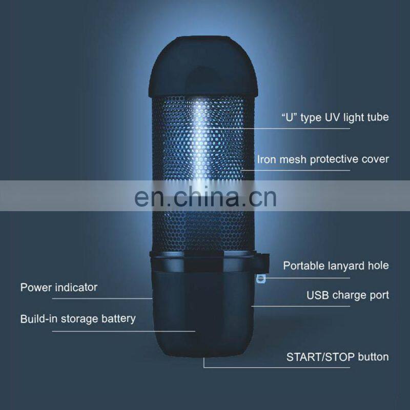 New model Portable UVC Sterilizer Mini Wand UVC Lamp Disinfector Ultraviolet Light uvc Lamp