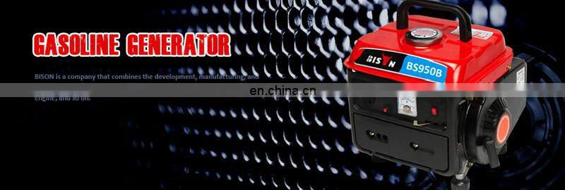 BISON CHINA Taizhou 4kw Strong Frame Portable generador electrico gasolina