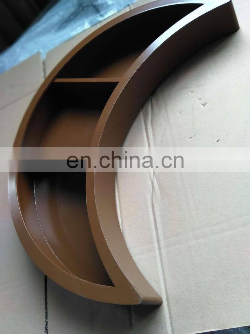 Moon & Stars Triangle Crystal Display wood Shelf