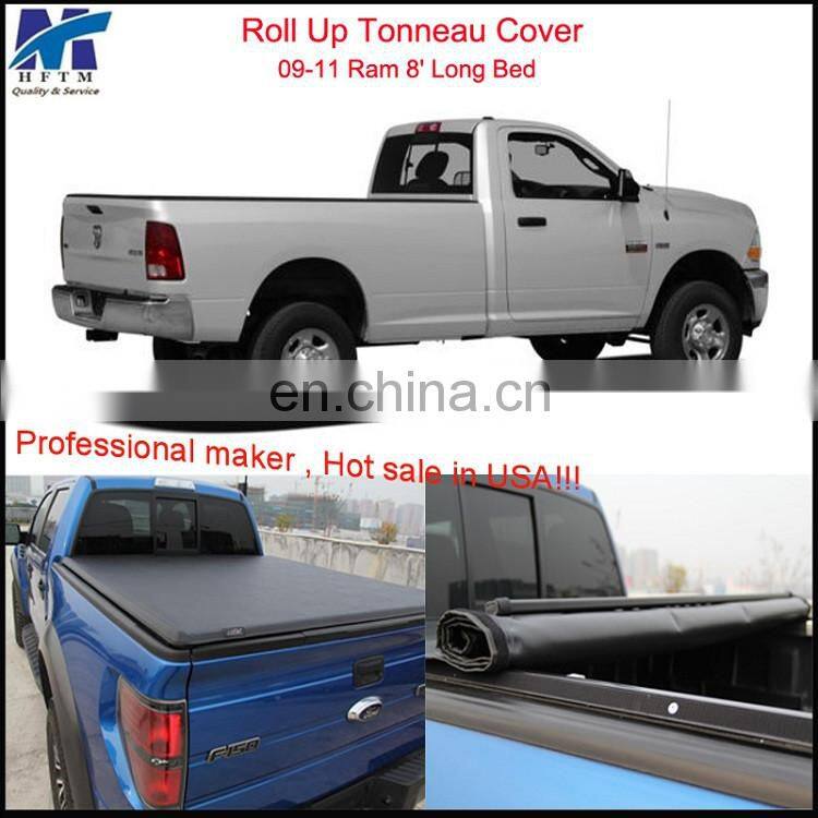 3years warranty hot 2016 rc truck 4x4 roll up Tonneau Cover for Ram 8' Long Bed