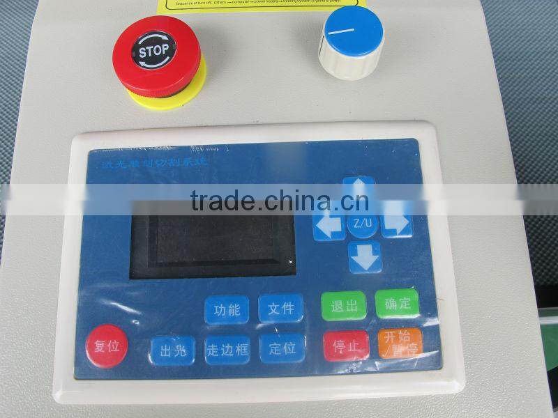 1000mmx800mm Fine and Precise Positioning Woven Labels Movable Exchanging working table laser cutting machine