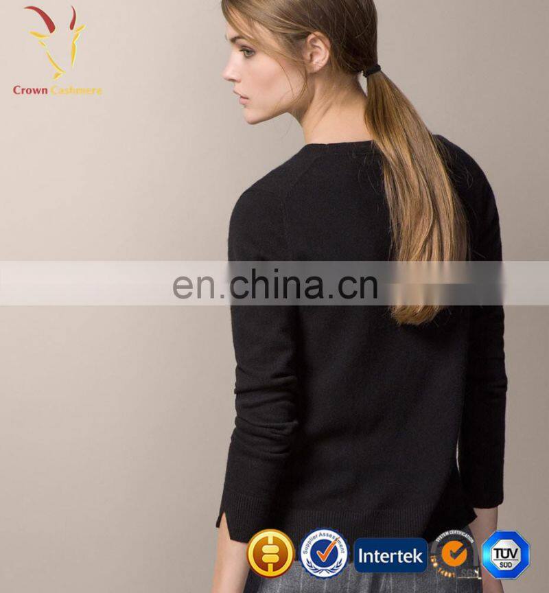 Latest Fashion Ladies Cashmere Sweater 12GG