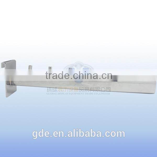 Zinc plating display hook to grid panel with 7 pins