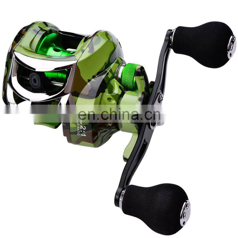 18+1 Bearings Waterproof Left / Right Hand Baitcasting Fishing Reel 7.2:1  Casting Fishing Bait Reel Baitcasting