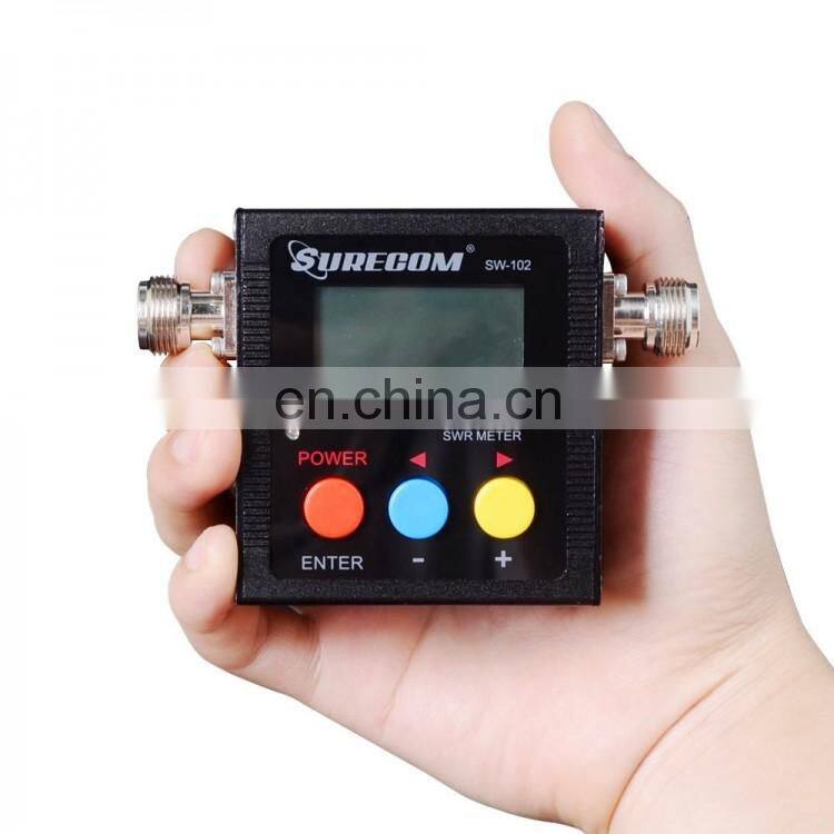 Surecom SW-102 125-520Mhz 2-Way Radio Digital VHF/UHF Antenna Power SWR Meter