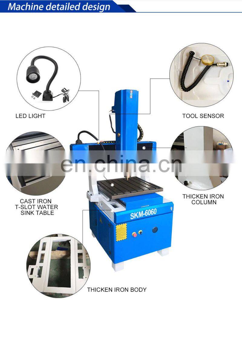 Automatic servo cnc cast iron body small engraving machine for metals