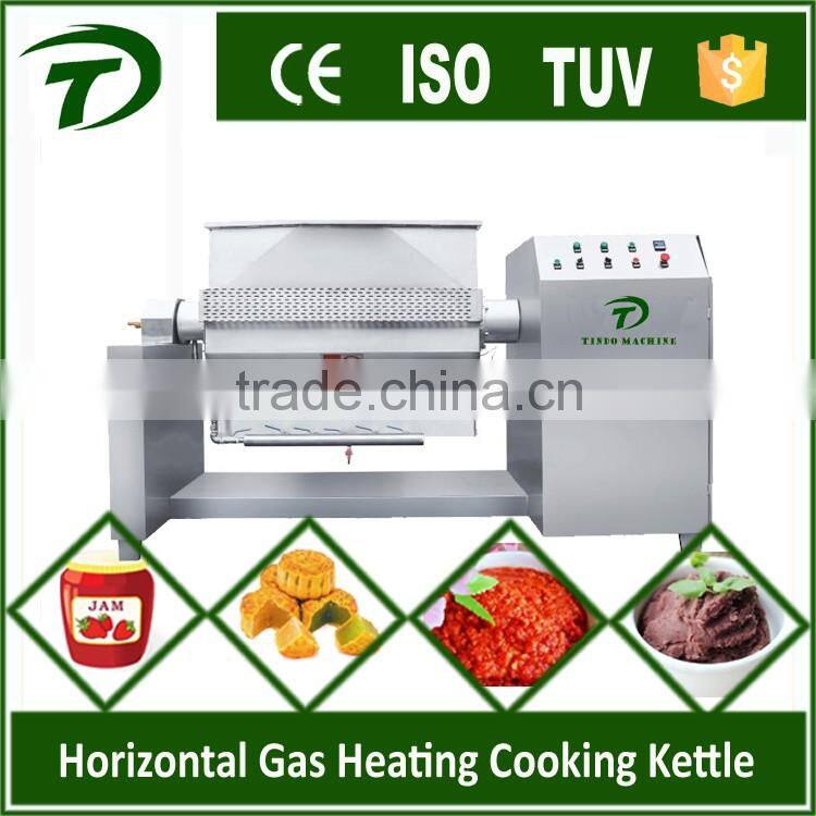 Large industrial cooking kettle mixer