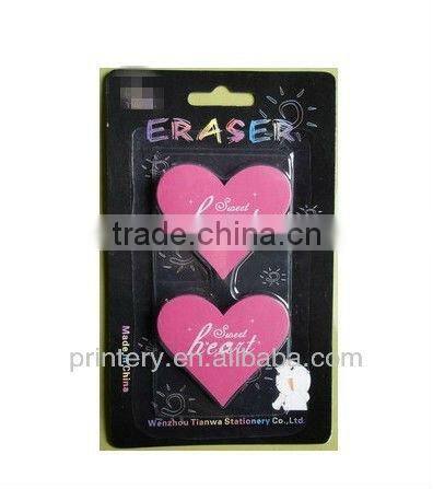 Ecofriendly glossy coated paper blister card for led packaging