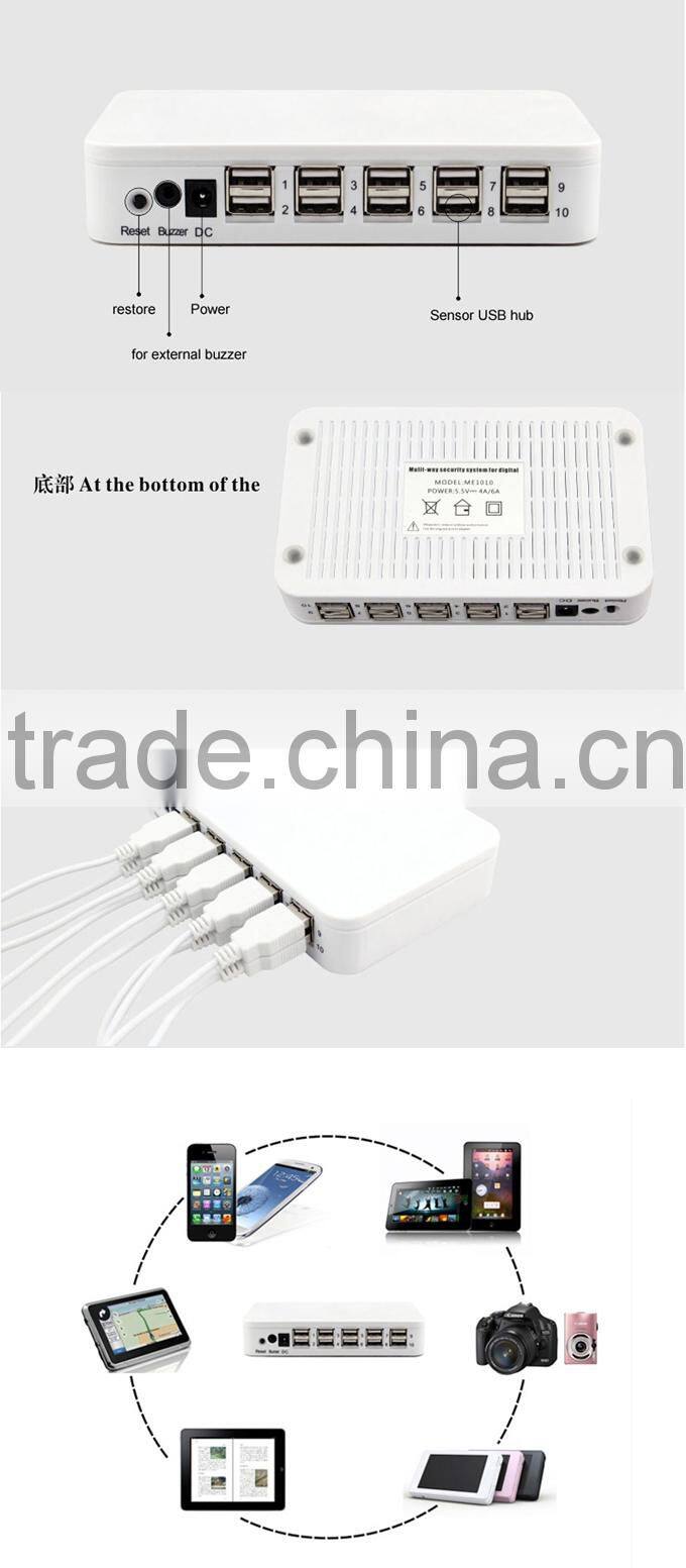 anti theft device for mobile phone,cellphone security display holder with alarm,mobile security display stand