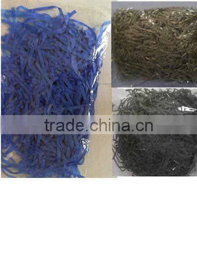 colorful Crinkle paper strips for picnic basket decoration,paper basket stuffers,Christmas confetti for protection fragile goods